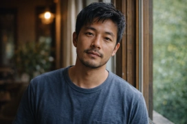 Crystal-clear sharp portrait after AI face unblur